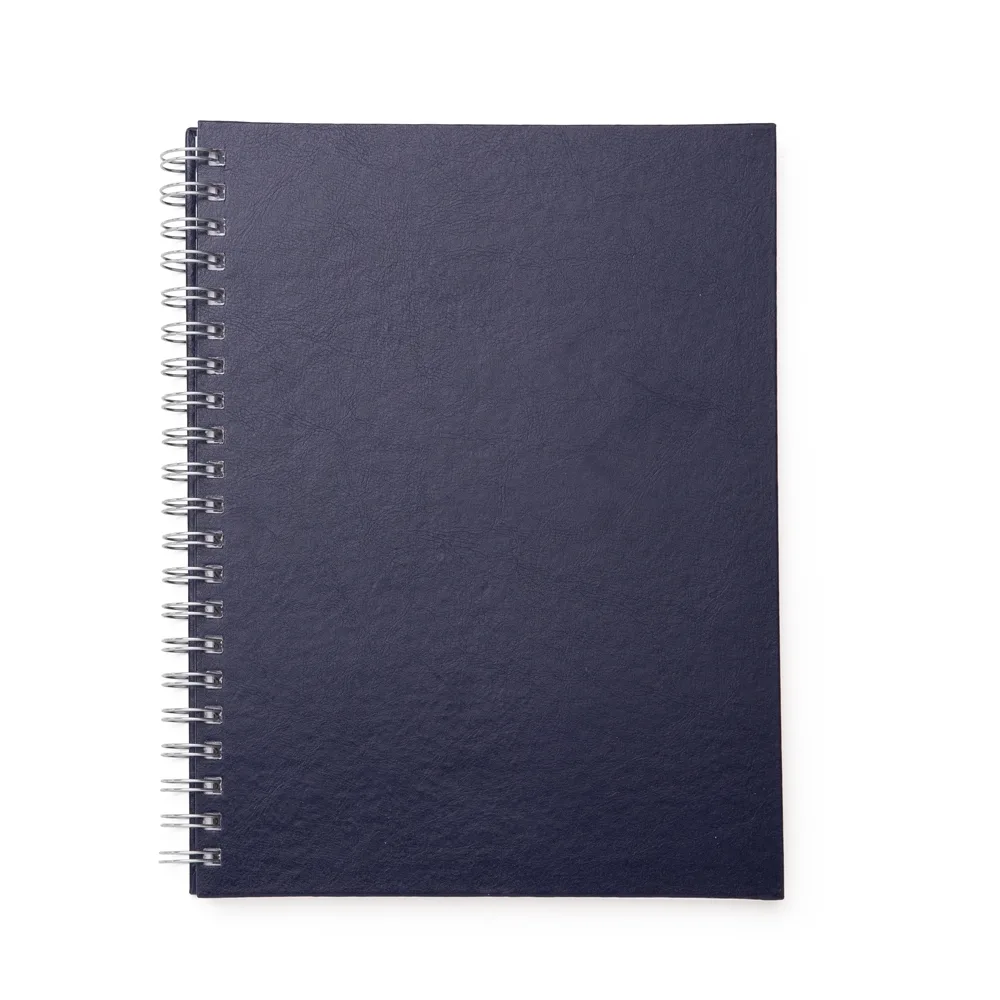Caderno c/ Capa de Couro Sintético 21 X 28 Cm  - alternativa