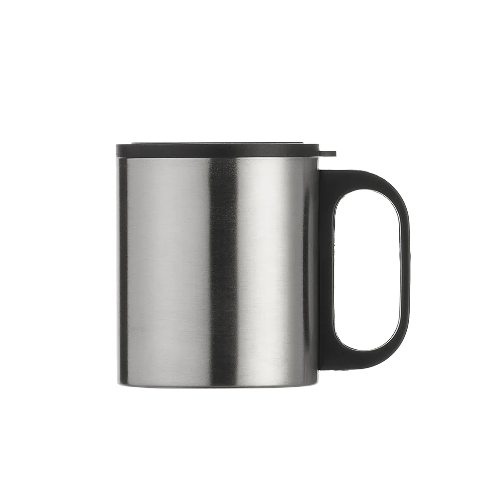 Caneca Inox 180ml c/ Tampa